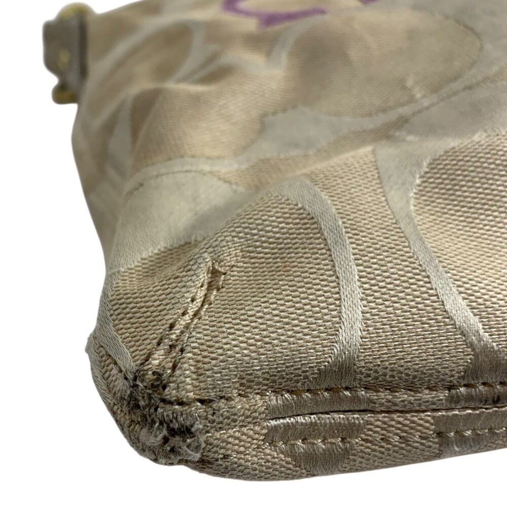 Coach Poppy Signature Multi-Color C Canvas Should… - image 6